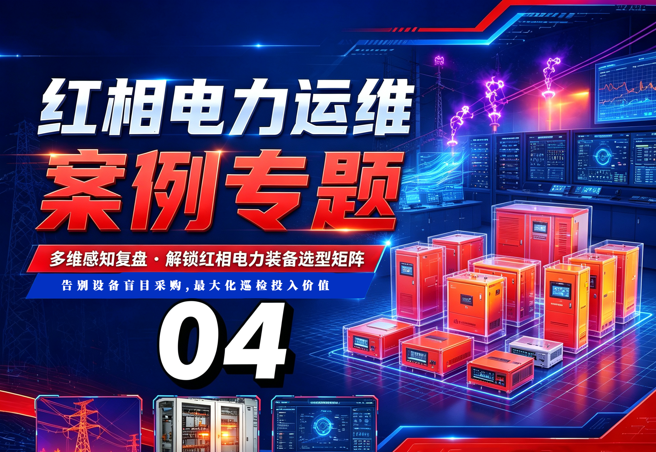 红相科技电力运维案例专题04|多维感知复盘,解锁红相电力装备选型矩阵